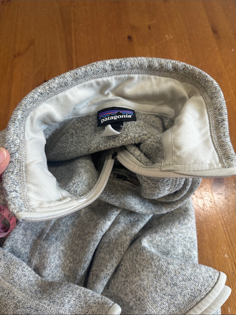 Patagonia Gray 1/4 Zip Better Sweater Pullover - Picture 14 of 15